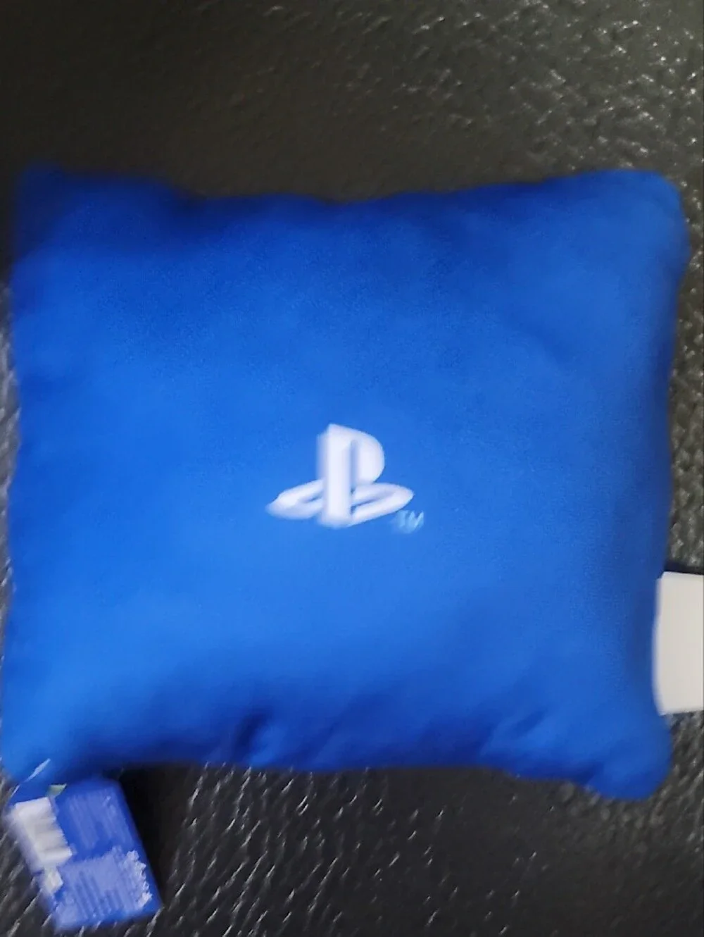 Sony PlayStation Mini Controller Blue and White Cushion